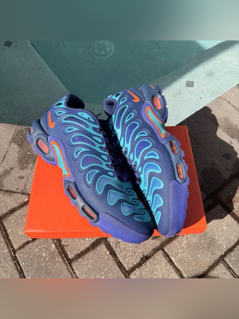 SIZE 13 NIKE MEN’S AIR MAX PLUS DRIFT BLUE BRAND NEW SHOES FAST SHIPPP